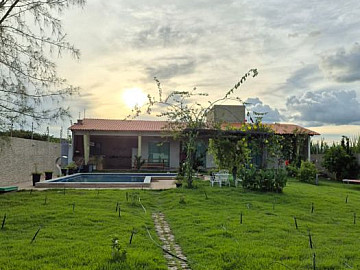 Ch�cara em �rea rural, seu sonho de lazer e descanso.